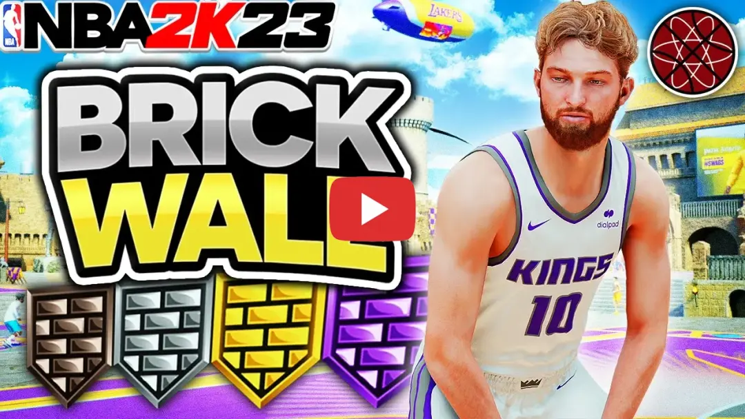 Thumbnail for Brick Wall - 2k23 badge test on the NBA2KLab YouTube Channel