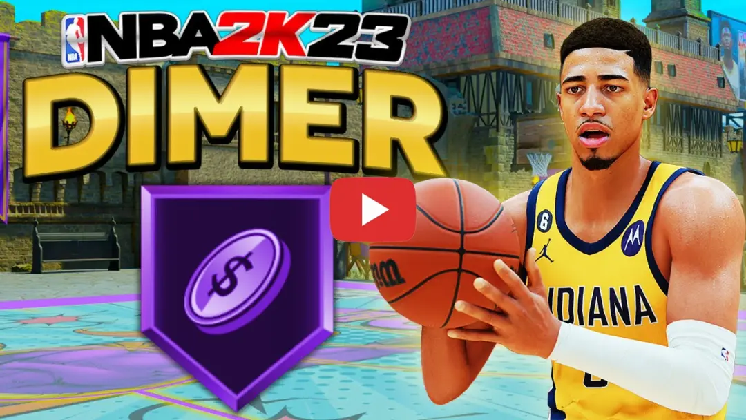 Thumbnail for Dimer - 2k23 badge test on the NBA2KLab YouTube Channel