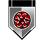 Silver Boxout Boss badge