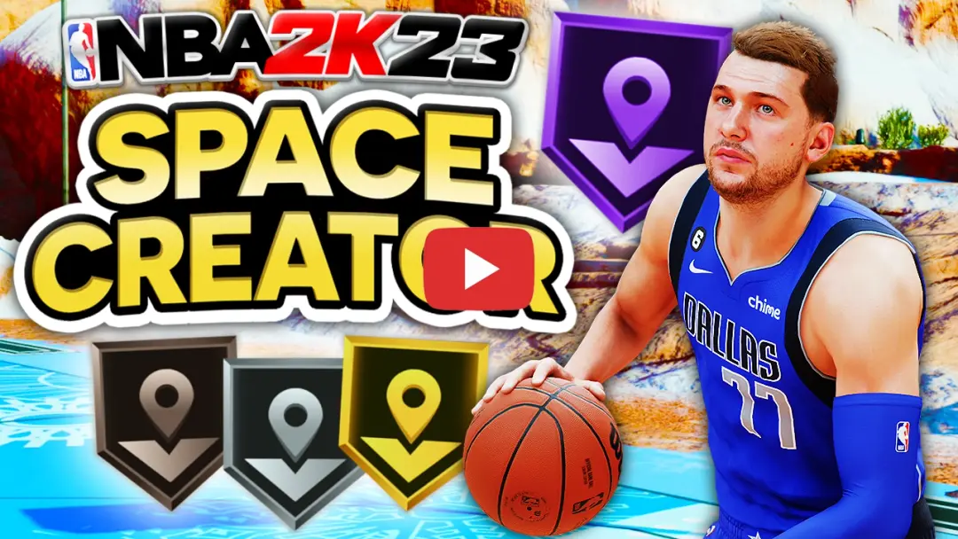 Thumbnail for Space Creator - 2k23 badge test on the NBA2KLab YouTube Channel