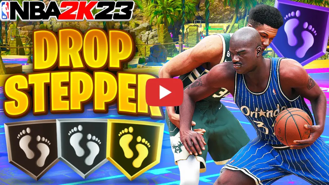 Thumbnail for Dropstepper - 2k23 badge test on the NBA2KLab YouTube Channel