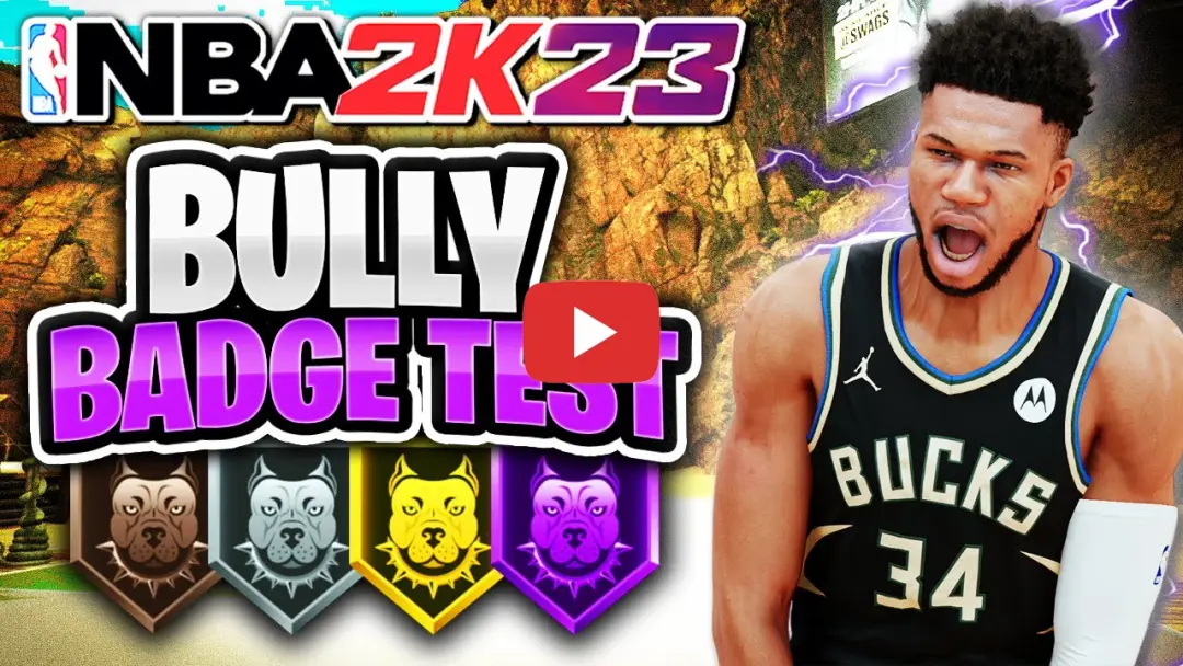 Thumbnail for Bully - 2k23 badge test on the NBA2KLab YouTube Channel