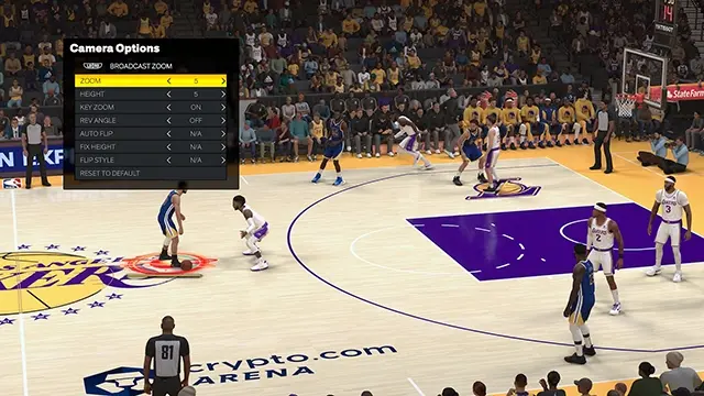 NBA 2k24 BroadcastZoom Offense