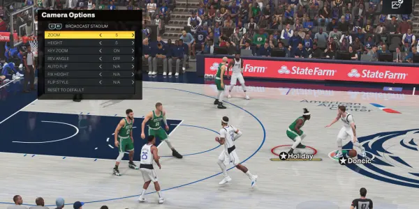 NBA 2K25 Broadcast Stadium Defense