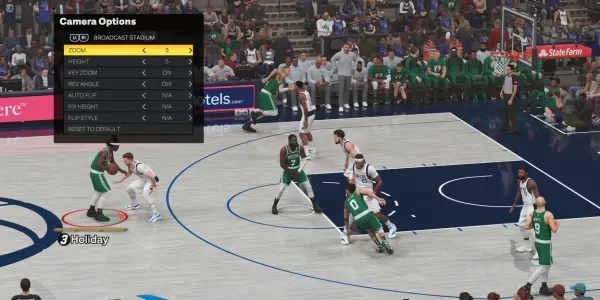 NBA 2K25 Broadcast Stadium Offense