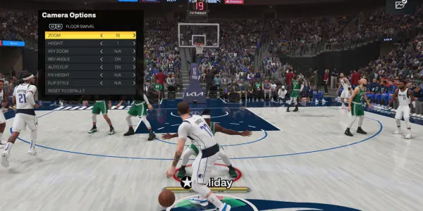 NBA 2K25 Floor Swivel Defense