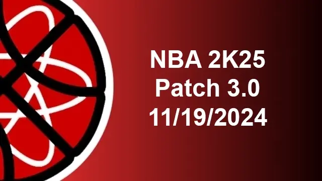 NBA 2K25 Patch Notes