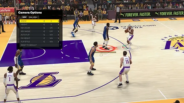 2K24 Rail High Cam Defense