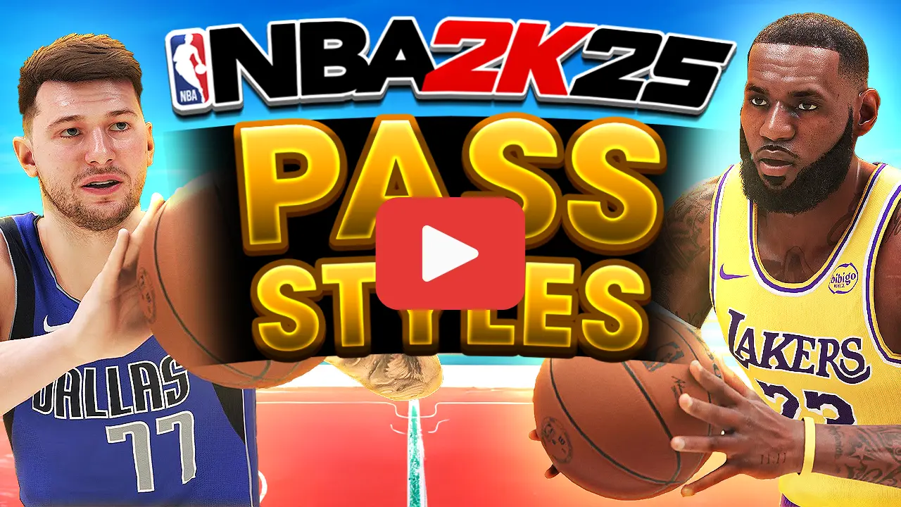 2K25 Passing Styles