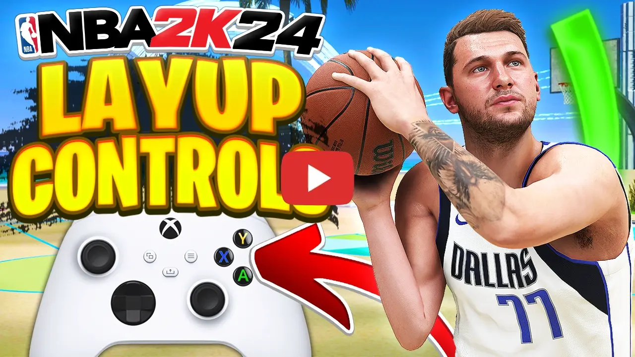 NBA 2K24 Layup Controls