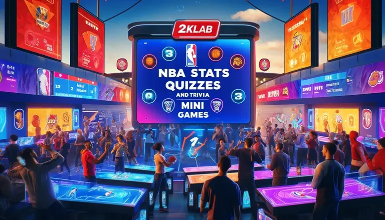 NBA Stats Quizzes and Trivia Mini Games