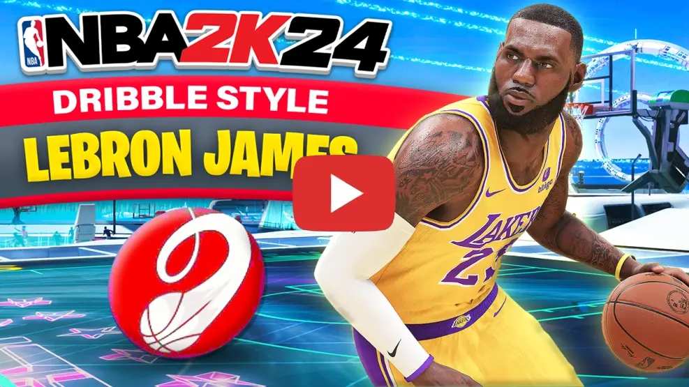 LeBron James Dribble Style in 2k24