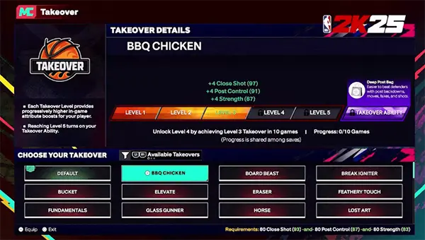 NBA 2K25 Best Takeover Guide