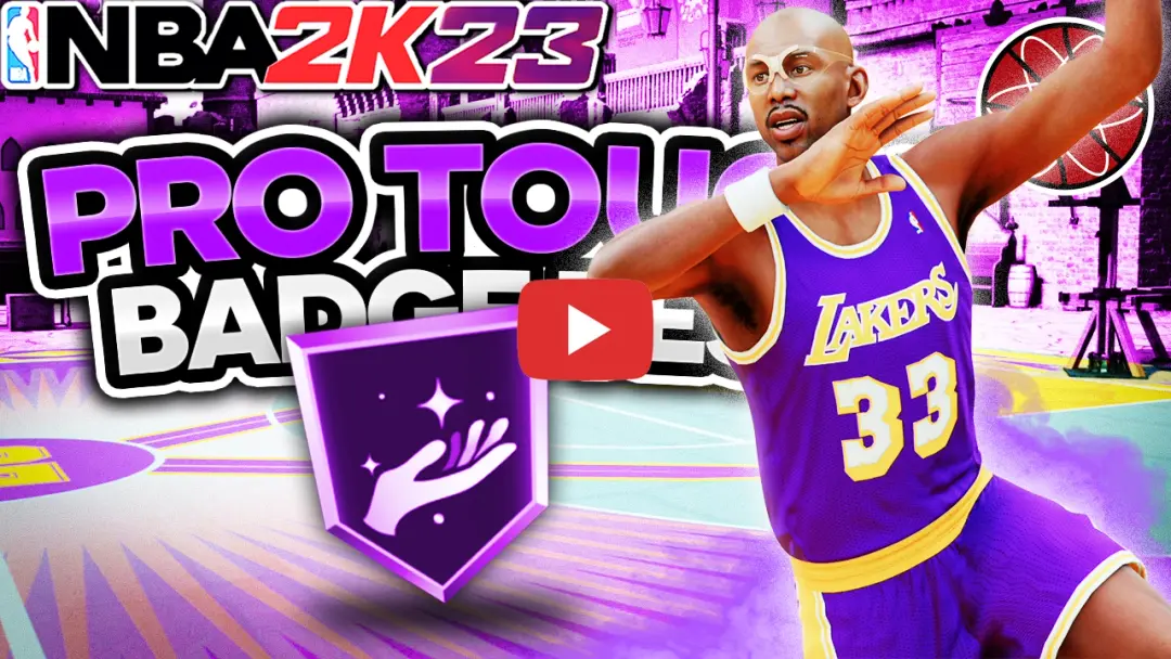 Thumbnail for Pro Touch - 2k23 badge test on the NBA2KLab YouTube Channel